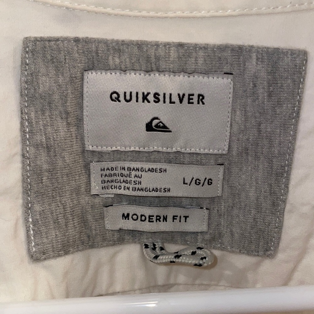 Men’s Quicksilver Short Sleeve Button Down